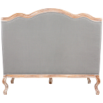 Диван двухместный из массива бука светло-серый Solid Luxury варинант исполнения - 2 | Loft Concept в Ижевске