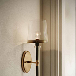 Бра настенное с прозрачным стеклянным абажуром Simple Pure Form варинант исполнения - 5 | Loft Concept в Ижевске