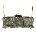 Настольный письменный набор из змеевика с гербом России Successful Leader варинант исполнения - 2 | Loft Concept в Ижевске