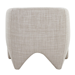 Дизайнерское кресло мягкое в белой обивке White Canvas варинант исполнения - 3 | Loft Concept в Ижевске