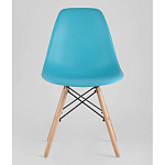 Пластиковый стул на ножках из массива бука Eames Torquoise варинант исполнения - 4 | Loft Concept в Ижевске