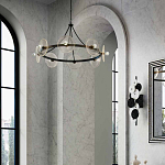 Бра светодиодное из черно-белых дисков Contrast Sample варинант исполнения - 6 | Loft Concept в Ижевске