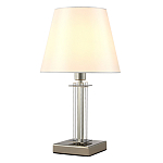 Настольная лампа с белым тканевым абажуром в форме конуса Laurent варинант исполнения - 2 | Loft Concept в Ижевске