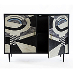 Буфет в гостиную с инкрустацией  Bone Inlay sideboard - 2 doors варинант исполнения - 3 | Loft Concept в Ижевске