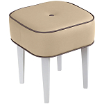 Квадратный мягкий пуф на белых ножках Winton Pouf Square варинант исполнения - 19 | Loft Concept в Ижевске