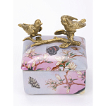 Фарфоровая шкатулка Bird talks варинант исполнения - 2 | Loft Concept в Ижевске