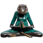 Статуэтка из бронзы в виде лягушки Animals Bronze варинант исполнения - 3 | Loft Concept в Ижевске