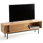 ТВ-тумба с плетеным декором Tate Wicker TV Stand варинант исполнения - 3 | Loft Concept в Ижевске