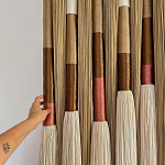 Текстильное Панно Макраме для ресторана Mexico Wall Hanging  варинант исполнения - 1 | Loft Concept в Ижевске