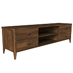 ТВ-тумба с 4-мя ящиками и полками из массива бука Tasteful Furniture варинант исполнения - 1 | Loft Concept в Ижевске