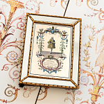 Постер в зеркальной раме Арабески New Collection of Arabesques Poster варинант исполнения - 7 | Loft Concept в Ижевске