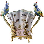 Ваза фарфоровая с попугаями Ferra варинант исполнения - 2 | Loft Concept в Ижевске