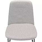 Стул мягкий светло-серый Chair Gray Runners варинант исполнения - 5 | Loft Concept в Ижевске