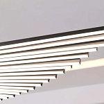 Люстра в виде распахнутых крыльев из тонких металлических планок Flight of Freedom варинант исполнения - 12 | Loft Concept в Ижевске