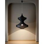 Подвесной вязаный черный светильник «Моника» варинант исполнения - 5 | Loft Concept в Ижевске