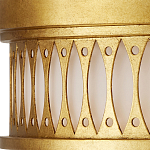 Потолочный светильник с фактурным золотым каркасом Exceptional Classic Design варинант исполнения - 2 | Loft Concept в Ижевске