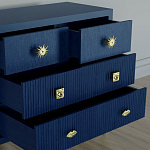 Бельевой Комод с 4 ящиками Elsa Dreams Blue варинант исполнения - 3 | Loft Concept в Ижевске