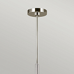 Люстра с 6-ю лампами на тонких изогнутых рожках в современном стиле Feiss варинант исполнения - 9 | Loft Concept в Ижевске