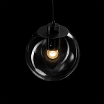 Подвесной светильник Selene Glass Ball Ceiling Lights Black  40 cm варинант исполнения - 2 | Loft Concept в Ижевске