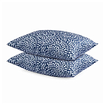 Постельное белье темно-синего цвета с рисунком Blossom Essence Sophie варинант исполнения - 3 | Loft Concept в Ижевске