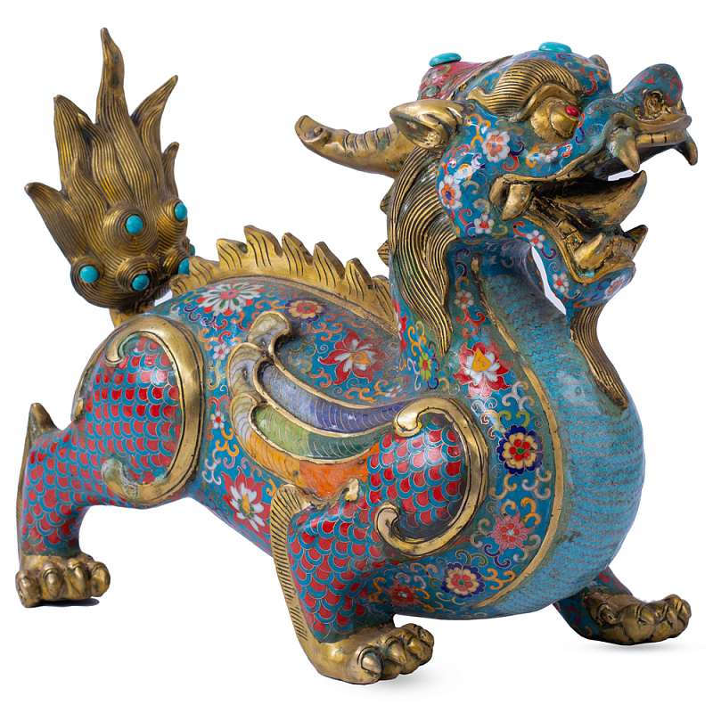 Большой Бронзовый Китайский дракон Мульти в Ижевске | Loft Concept 