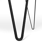 Стол журнальный с круглой столешницей из стекла Gold and Black Marble варинант исполнения - 6 | Loft Concept в Ижевске