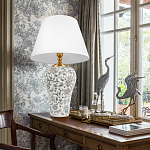 Настольная лампа с цветочной росписью Lamp Flower Painting варинант исполнения - 5 | Loft Concept в Ижевске