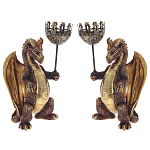Подсвечник в виде дракона Dragon candlestick L or R варинант исполнения - 2 | Loft Concept в Ижевске
