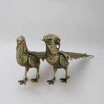 Статуэтка бронзовая пара Фазаны Bronze Birds варинант исполнения - 3 | Loft Concept в Ижевске