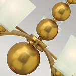 Люстра с матовыми конусными плафонами и декоративными элементами в форме шаров Hinkley варинант исполнения - 8 | Loft Concept в Ижевске