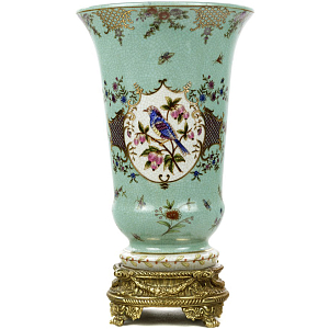 Фарфоровая ваза Pale Blue Bell