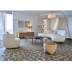 ТВ-тумба из массива тика Busto TV Stand варинант исполнения - 8 | Loft Concept в Ижевске