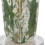 Настольная лампа керамическая с кремовым абажуром Scenic Column варинант исполнения - 2 | Loft Concept в Ижевске