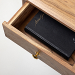 Прикроватная тумба с выдвижным ящиком Knotty варинант исполнения - 5 | Loft Concept в Ижевске