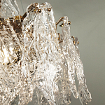 Люстра с декором из текстурированного стекла Textured Glass Chandelier 8 варинант исполнения - 5 | Loft Concept в Ижевске