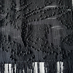 Гобелен из шерсти мериноса с узелками Ночь  варинант исполнения - 1 | Loft Concept в Ижевске