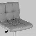 Барный стул с сиденьем серого цвета Honory варинант исполнения - 7 | Loft Concept в Ижевске