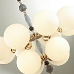 Люстра со вставками из керамики SkyEast 12 ламп варинант исполнения - 3 | Loft Concept в Ижевске