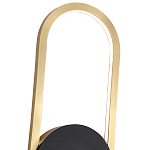 Бра с овальной рамой цвета латунь Midnight Orbit варинант исполнения - 4 | Loft Concept в Ижевске