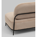 Диван Стоун велюр рельефный бежевый варинант исполнения - 4 | Loft Concept в Ижевске