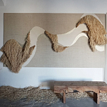 Декор настенный в Эко стиле Малибу wall panel Malibu Abstraction варинант исполнения - 1 | Loft Concept в Ижевске