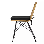 Стул с ротанговым плетением Wicker Stool без подлокотников варинант исполнения - 2 | Loft Concept в Ижевске