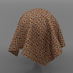 Мебельная ткань Шенилл терракотовый цвет 142 см T4-58 варинант исполнения - 10 | Loft Concept в Ижевске