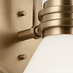 Бра с белым матовым плафоном в форме конуса Kichler варинант исполнения - 6 | Loft Concept в Ижевске