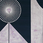 Обои ручная роспись в стиле Арт-деко Assemblage Aluminium Leaf with désargenter pearlescent antiquing варинант исполнения - 1 | Loft Concept в Ижевске