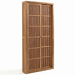 Шкаф из массива тика Okino Wood Cabinet варинант исполнения - 2 | Loft Concept в Ижевске