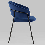 Стул в велюре синего цвета Horizon варинант исполнения - 2 | Loft Concept в Ижевске