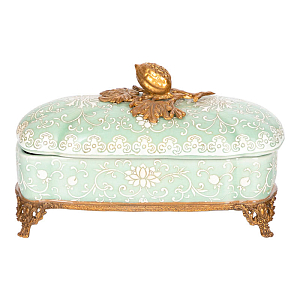 Шкатулка светлая с крышкой Alice