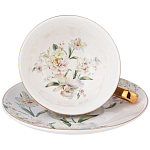 Чайный набор из фарфора на 6 персон Grey Tea Porcelain Set варинант исполнения - 1 | Loft Concept в Ижевске