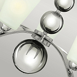 Люстра с матовыми конусными плафонами и декоративными элементами в форме шаров Hinkley варинант исполнения - 16 | Loft Concept в Ижевске